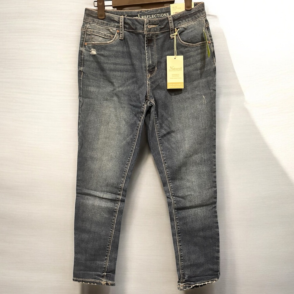 Natural Reflections Dark Blue Skinny Jeans